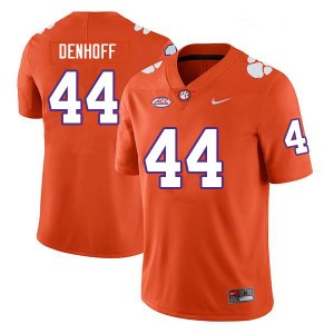 #44 Cade Denhoff Clemson Orange Men's Jersey Player College Football 843962-281
