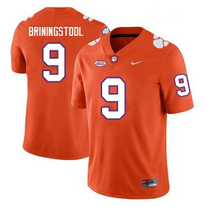 #9 Jake Briningstool Clemson Orange Men's Jersey Official College Football 606205-938