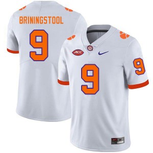 #9 Jake Briningstool Tigers White Men Jersey Embroidery College Football 906654-421