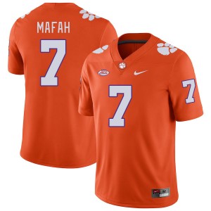 #7 Phil Mafah Clemson Tigers Orange Men Jersey 2024 College Football 958642-616