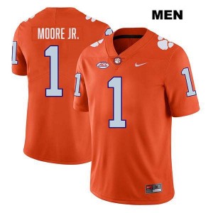 #1 T.J. Moore CU Orange Men's Jersey Stitched College Football 262790-674