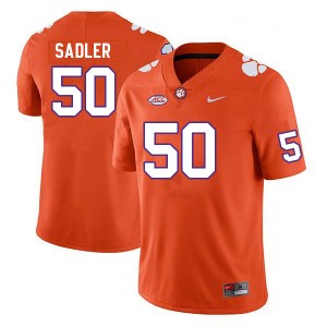#50 Collin Sadler CU Orange Men's Jersey Game College Football 137107-197