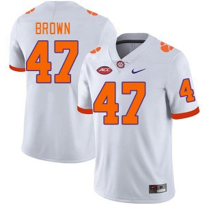 #47 Sammy Brown CU White Men's Jersey 2024 College Football 623553-128
