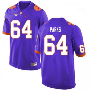 #64 Walker Parks CU Purple Men's Jersey 2024-25 College Football 862069-437