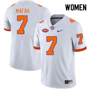 #7 Phil Mafah Tiger Town White Womens Jersey 2024-25 College Football 107320-946