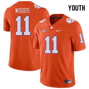 #11 Peter Woods CU Orange Youth Jersey 2024 College Football 691438-610