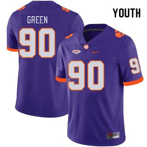 #90 Stephiylan Green CU Purple Youth Jersey Player College Football 786443-497