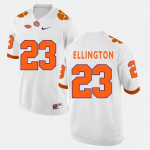 #23 Andre Ellington Tiger Town White Men Jersey College Football 216920-312