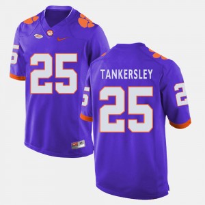#25 Cordrea Tankersley CU Purple Mens Jersey College Football 711378-647