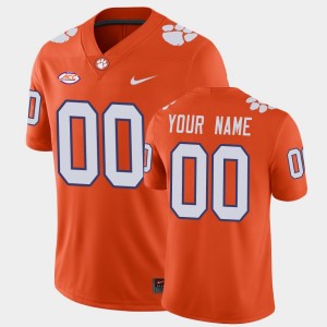 #00 Custom CU Orange Men Jersey Game 996011-762