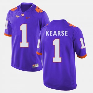 #1 Jayron Kearse Clemson University Purple Men's Jersey College Football 914624-806
