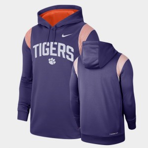CLEM Purple Men's Hoodie 2022 Game Day Sideline 750834-851