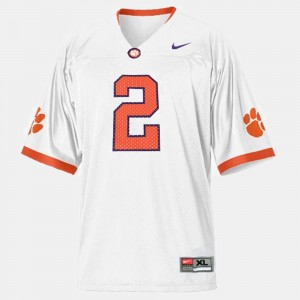 #2 Sammy Watkins Clemson University White Men Jersey College Football 802861-710
