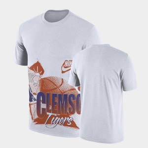 Tiger Town White Men T-Shirt 90s-style College Basketball 320032-279