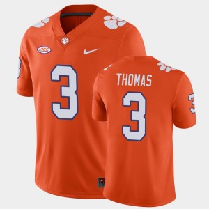 #3 Xavier Thomas Tiger Town Orange Men's Jersey Game 194848-510