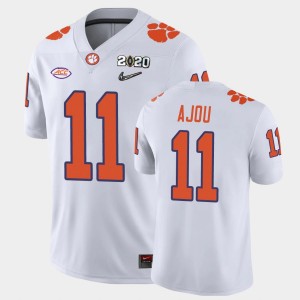 #11 Ajou Ajou Tigers White Men Jersey 2020 Playoff Game College Football 481558-410