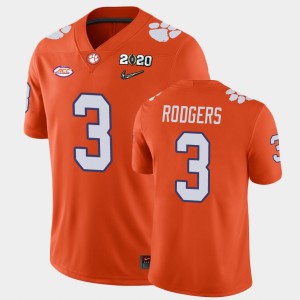 #3 Amari Rodgers Clemson Tigers Orange Mens Jersey 2020 Playoff Game College Football 835547-285