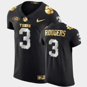 #3 Amari Rodgers CU Black Men Jersey 2020-21 Authentic Golden Edition 334134-284