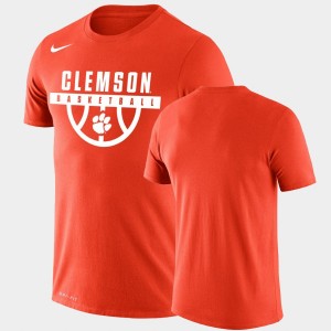 Tigers Orange Mens T-Shirt Performance Basketball Drop Legend 325805-979