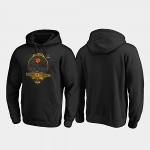 Clemson Tigers Black Men's Hoodie College Football Playoff French Quarter 2020 National Championship Bound 114718-106