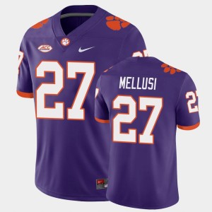 #27 Chez Mellusi Clemson University Purple Men's Jersey Playoff Game College Football 107394-400