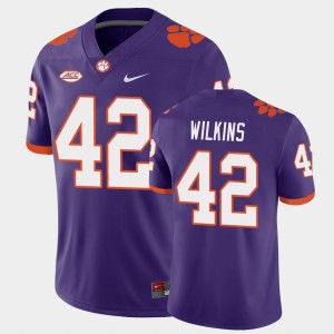 #42 Christian Wilkins CU Purple Men Jersey Playoff Game College Football 684647-196