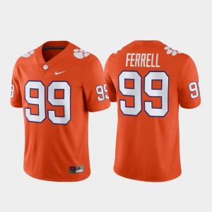 #99 Clelin Ferrell Clemson University Orange Men's Jersey Football Game 227707-216
