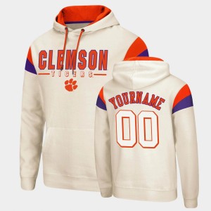 #00 Custom CU Cream Men Hoodie Pullover Fortress 165656-469