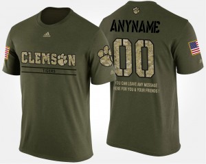 #00 Custom CLEM Camo Men T-Shirt Short Sleeve With Message Military 629454-741
