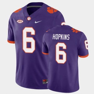 #6 DeAndre Hopkins CU Purple Men Jersey Playoff Game College Football 841580-747