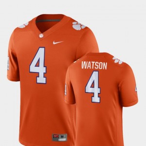 #4 Deshaun Watson Clemson University Orange Mens Jersey College Football Game 979668-210