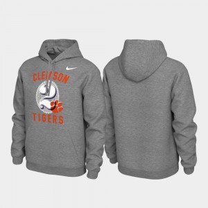 CU Heathered Gray Men Hoodie Pullover Local Phrase 270926-409