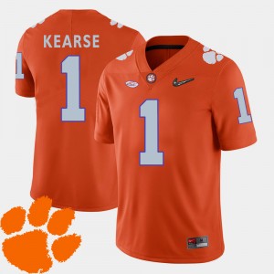 #1 Jayron Kearse Clemson University Orange Men Jersey 2018 ACC College Football 689440-146