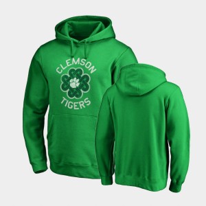 CLEM Kelly Green Men Hoodie Luck Tradition Pullover St. Patrick's Day 135926-883
