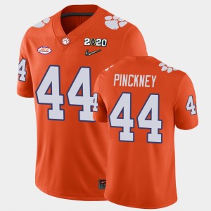 #44 Nyles Pinckney CLEM Orange Mens Jersey 2020 Playoff Game College Football 125516-198