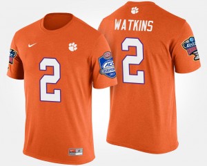 #2 Sammy Watkins CU Orange Men's T-Shirt Atlantic Coast Conference Sugar Bowl Bowl Game 297869-362