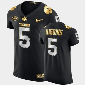#5 Tee Higgins CLEM Black Men Jersey 2020-21 Authentic Golden Edition 458792-912