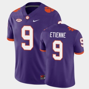 #9 Travis Etienne Tigers Purple Mens Jersey Playoff Game College Football 497675-123