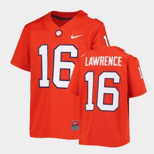 #16 Trevor Lawrence CU Orange Youth Jersey Alumni College Football 923774-314